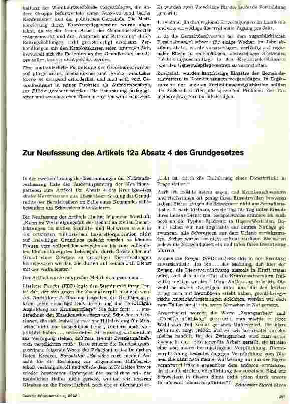 Vorschauseite 3: Gemeindepflege in der Ausund Fortbildung der Schwester Diskussionsgruppen