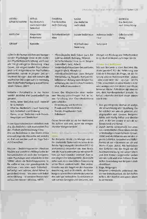Vorschauseite 2: Purushartha »Vollständig sein, um über sich hinausgehen zu können«