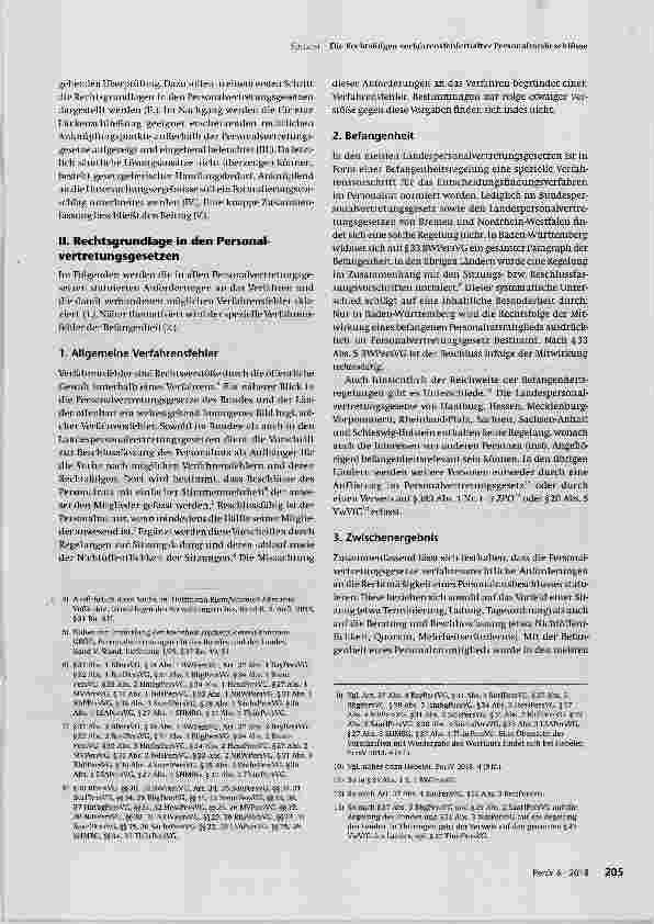 Vorschauseite 2: Die Rechtsfolgen verfahrensfehlerhafter Personalratsbeschlüsse