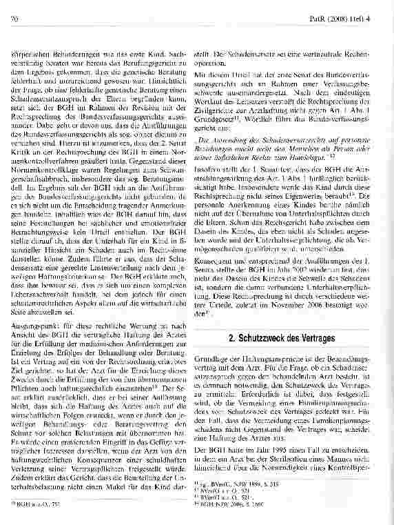 Vorschauseite 2: Neuere Entwicklungen in der Rechtsprechung
