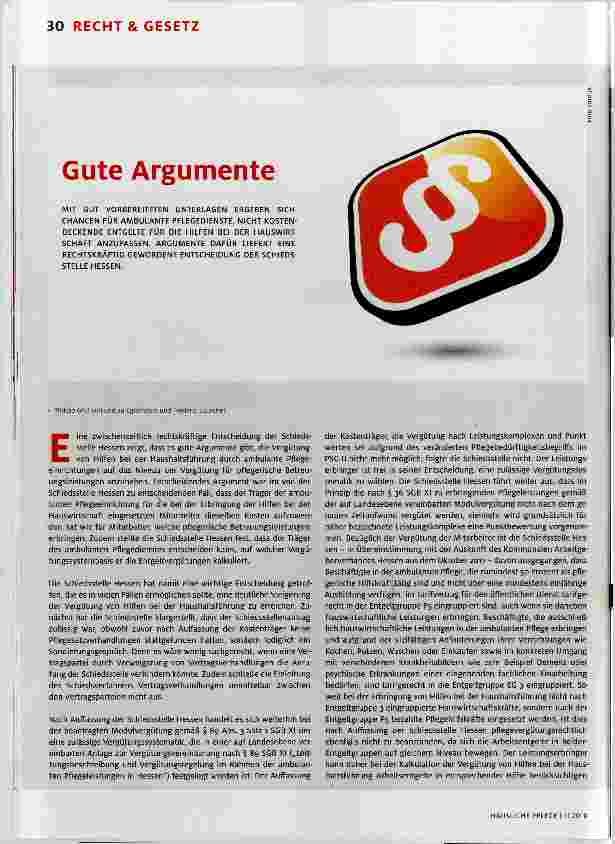 Vorschauseite 1: Gute Argumente