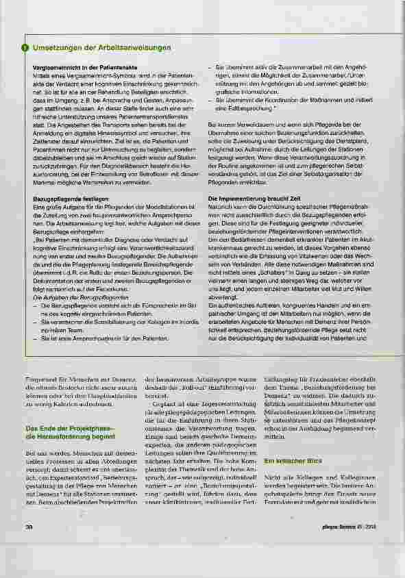 Vorschauseite 3: Beziehungsgestaltung im Krankenhaus
