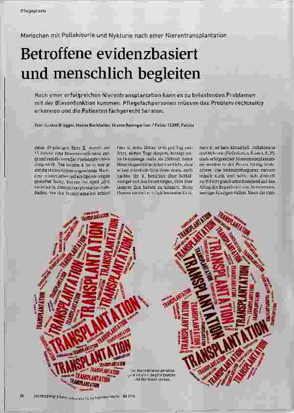 Vorschauseite 1: Betroffene evidenzbasiert und menschlich begleiten