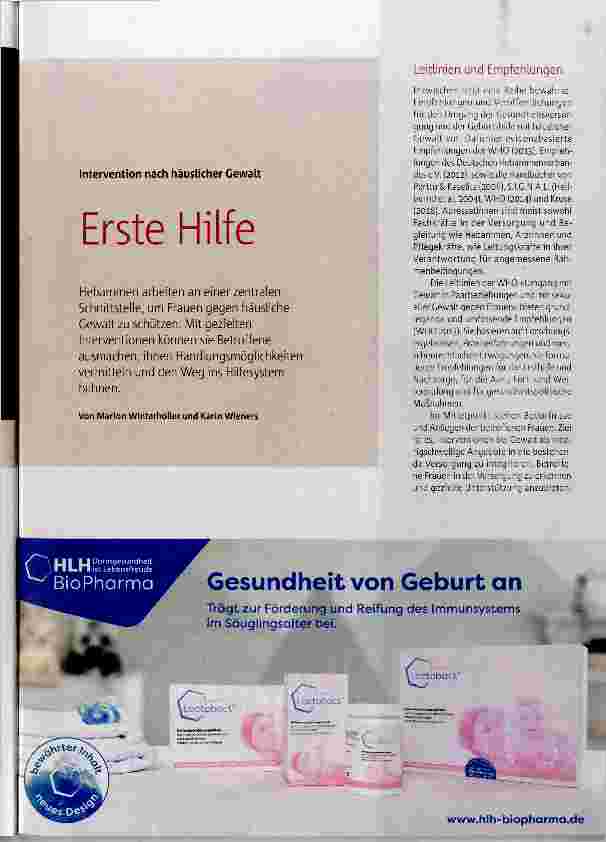 Vorschauseite 2: Erste Hilfe