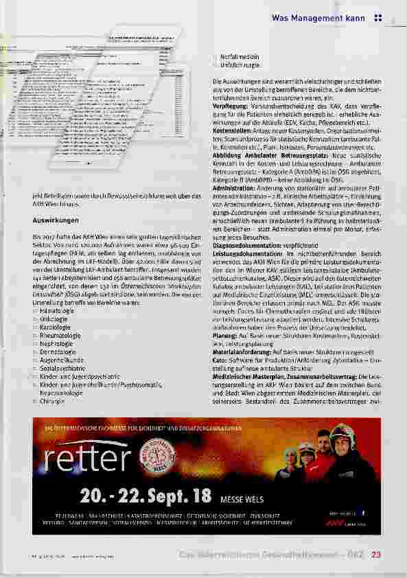 Vorschauseite 2: LKF-Modell Ambulant
