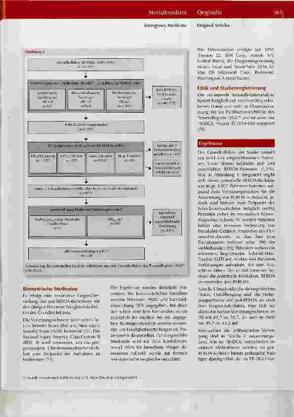 Vorschauseite 4: REBOA als additives Konzept zur Notfallthorakotomie beim Schwerstverletzten notwendig oder entbehrlich?