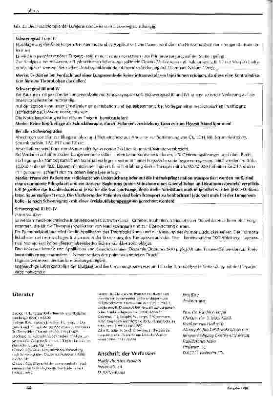 Vorschauseite 3: Akute Lungenembolie