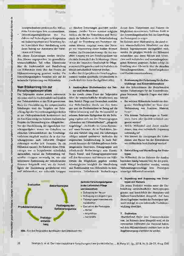 Vorschauseite 3: Nutzerorientierte Optimierung von Hilfsmitteln