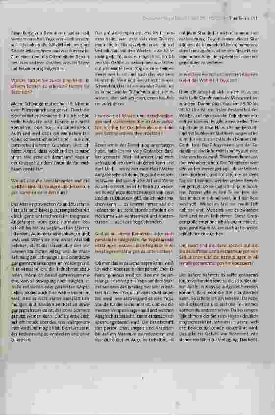Vorschauseite 2: Herausforderung und Geschenk