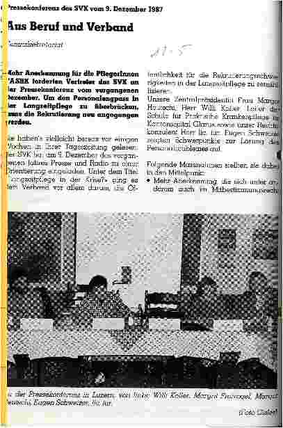 Vorschauseite 1: Aus Beruf und Verband