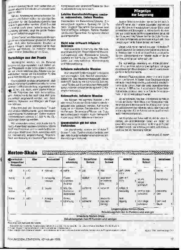 Vorschauseite 2: Konzepte statt Wundermittel (Dekubitus)