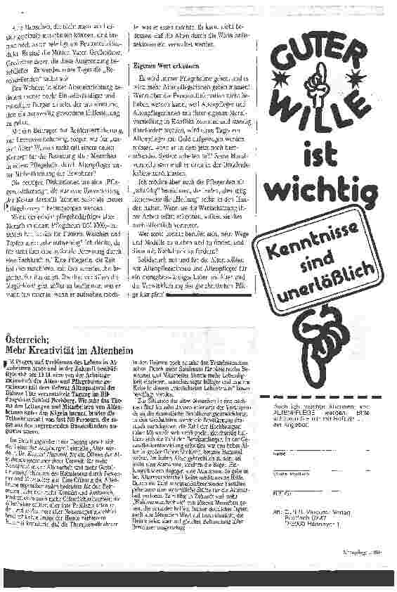 Vorschauseite 2: Man kämpft um Veränderungen!