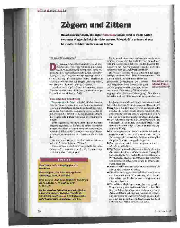 Vorschauseite 1: Zögern und Zittern
