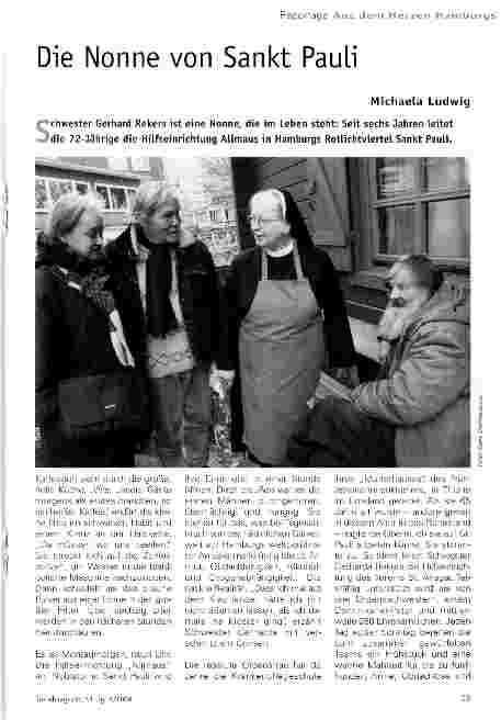 Vorschauseite 1: Die Nonne von Sankt Pauli