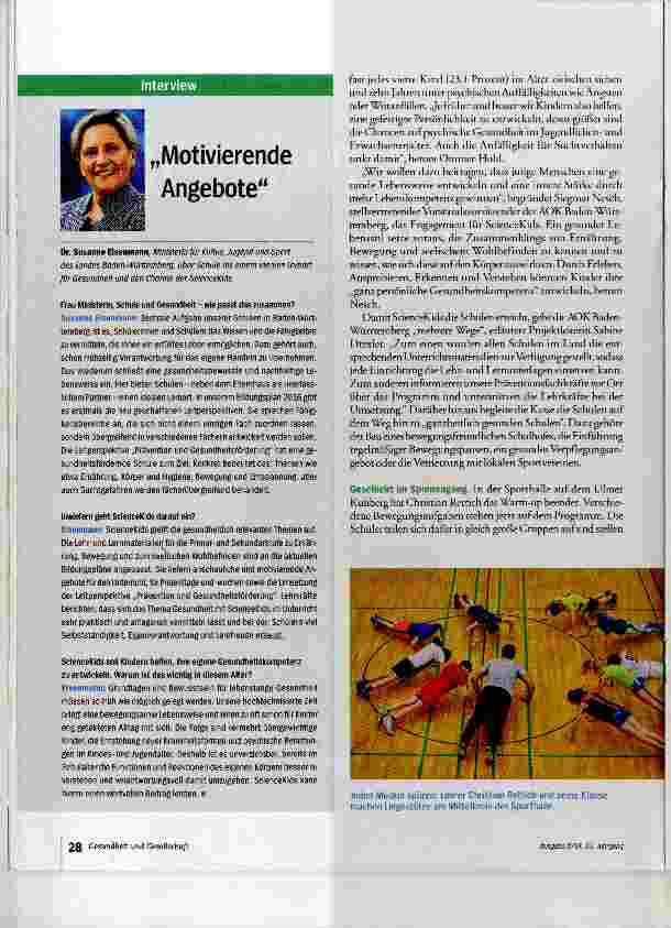 Vorschauseite 3: Mit allen Sinnen