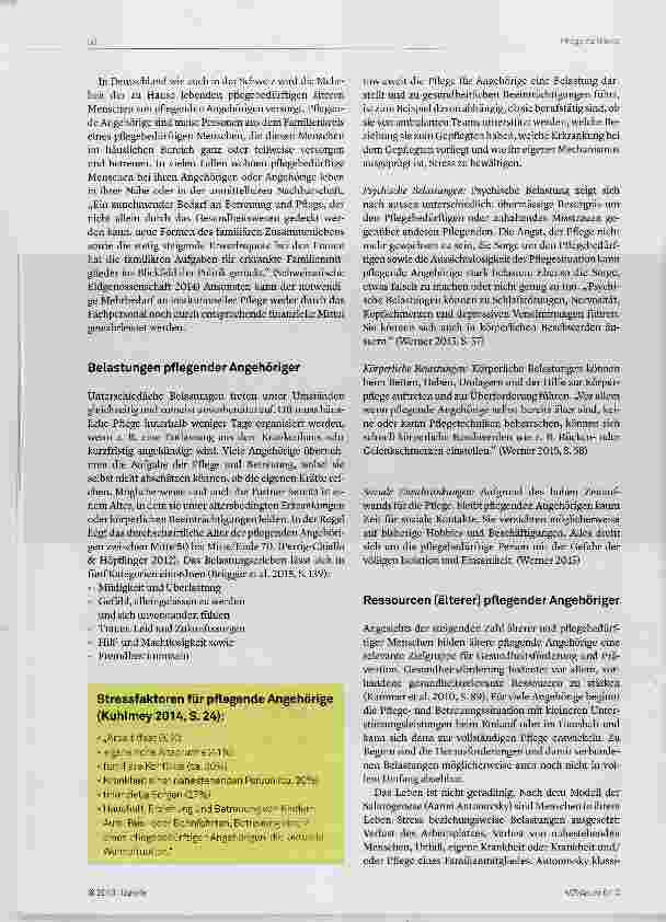 Vorschauseite 2: Krankheit bewältigen und Ressourcen fordern!