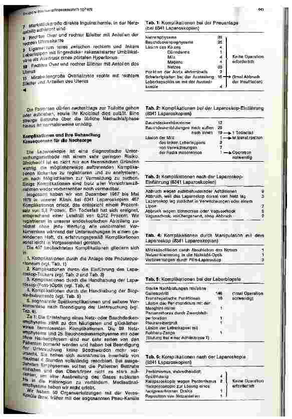 Vorschauseite 4: Laparoskopie und Biopsie