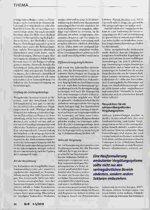 Vorschauseite 5: Ökonomische Fundierung des Vergütungssystems oder „Ökonomisierung“ der Medizin
