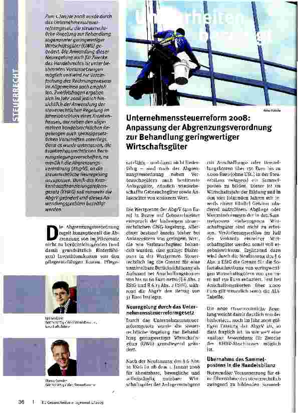 Vorschauseite 1: Unklarheiten beseitigen