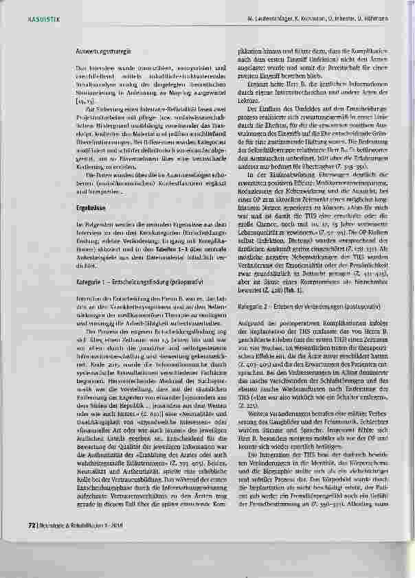 Vorschauseite 4: »Tief im Hirn« Einzelfallstudie zur Entscheidungsfindung und zum Erleben einer Tiefen Hirnstimulation (THS) am Beispiel eines jung erkrankten Parkinsonbetroffenen