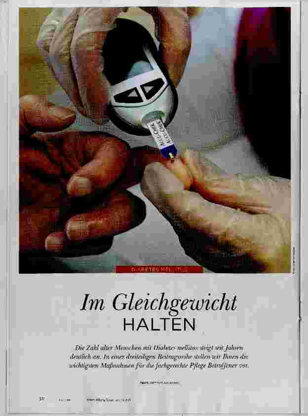 Vorschauseite 1: Im Gleichgewicht HALTEN