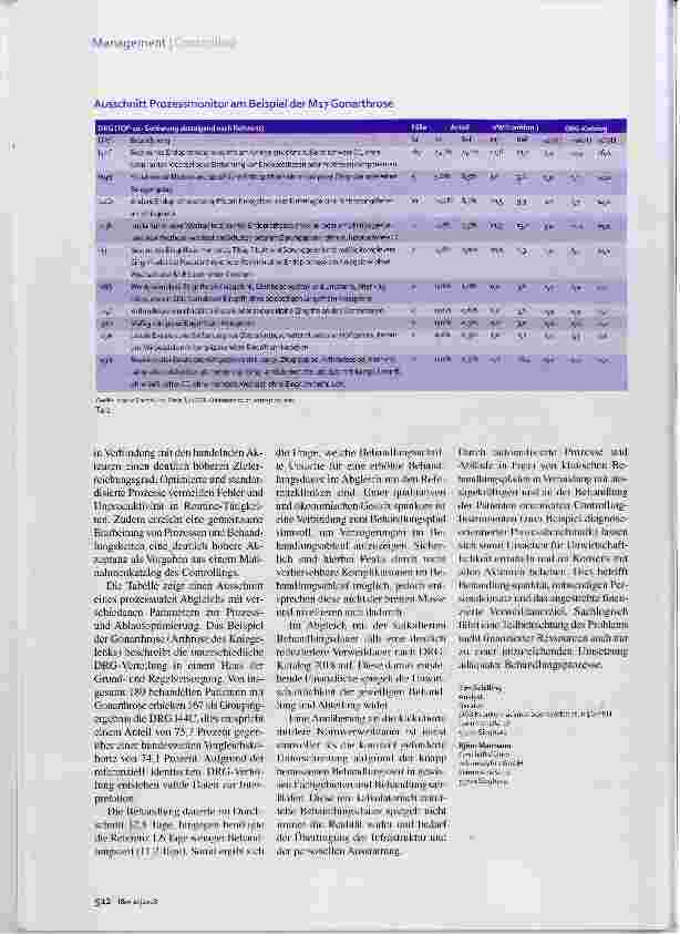 Vorschauseite 3: Behandlungspfade für die Qualitätssteigerung Renaissance des Musterplans
