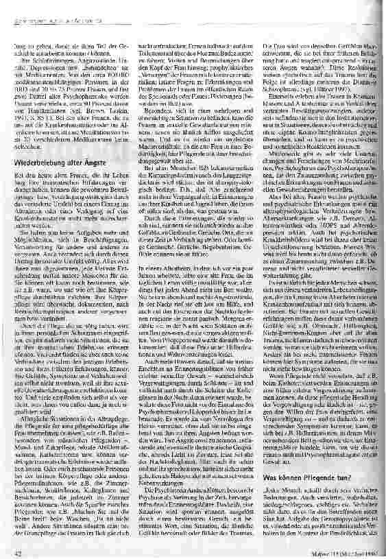 Vorschauseite 3: Erfahrungen sexueller Gewalt in der Lebensgeschichte alter Frauen (K)ein Thema in der stationären Altenarbeit?