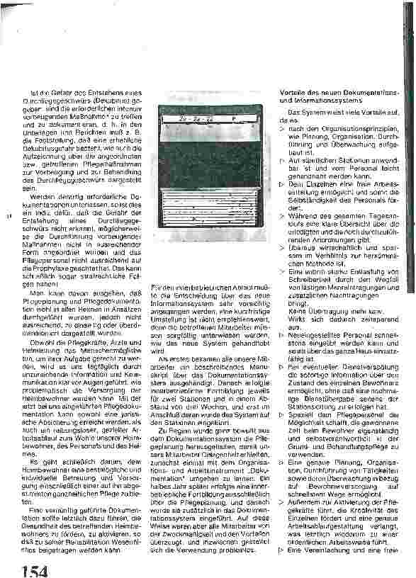 Vorschauseite 2: Dokumentationsund Informationssystem