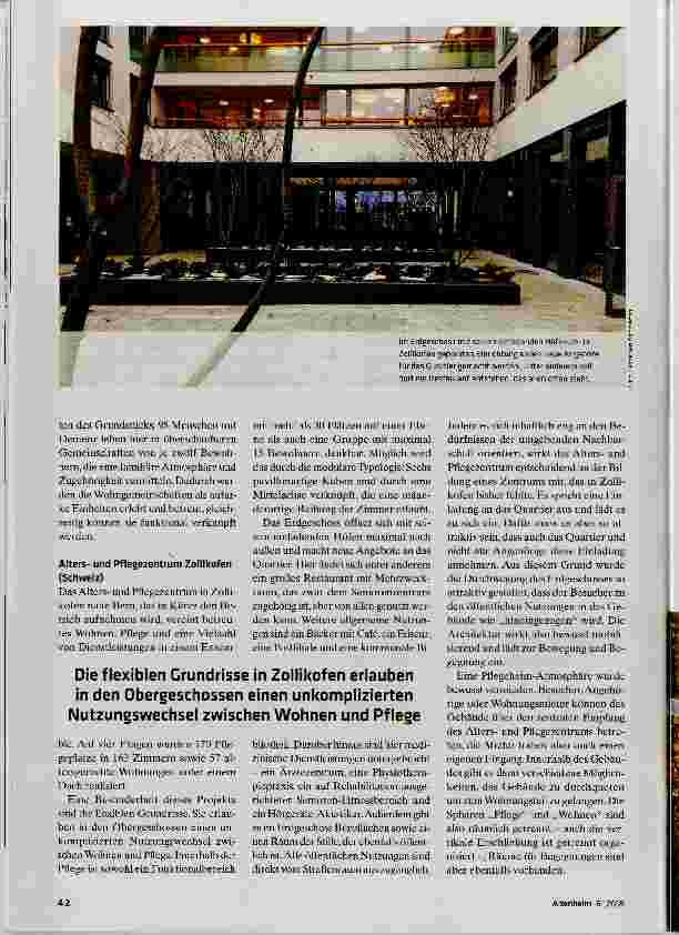 Vorschauseite 3: Heime reagieren auf die Umgebung