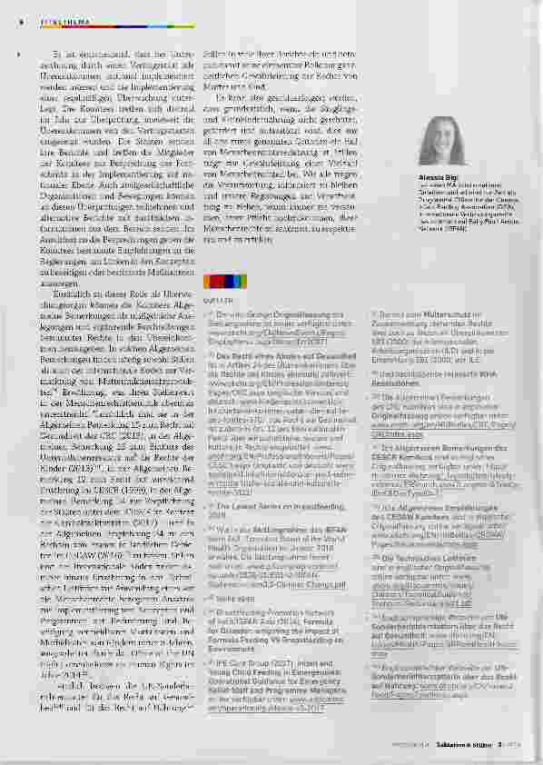 Vorschauseite 3: Stillen aus Menschenrechts Perspektive