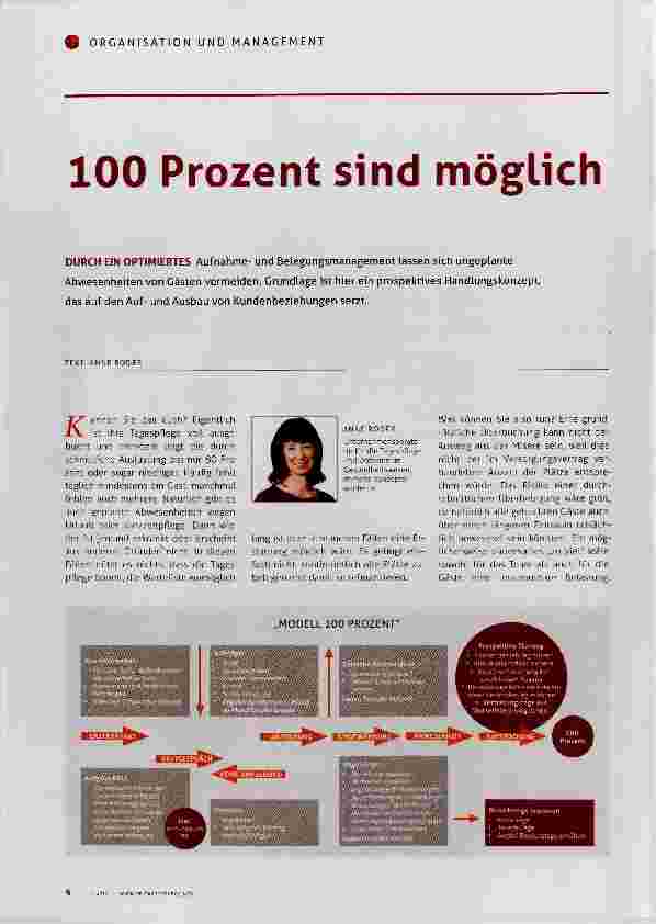 Vorschauseite 1: 100 Prozent sind möglich