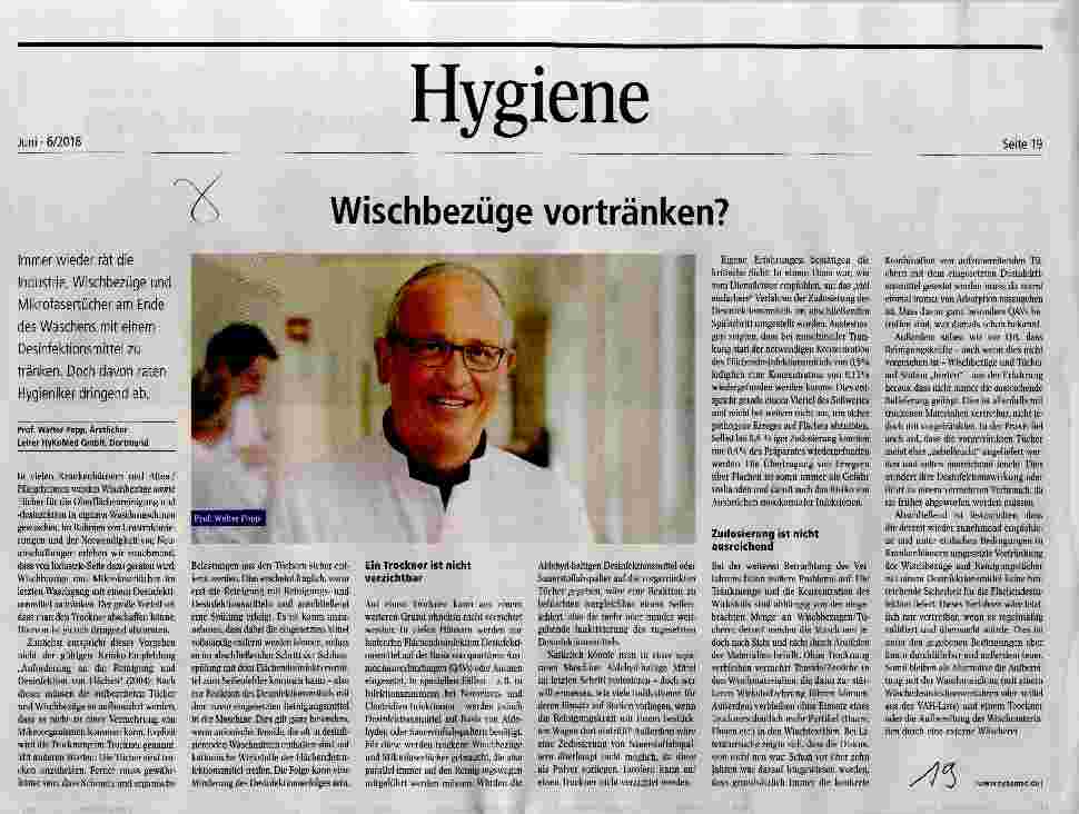 Vorschauseite 1: Wischbezüge vortränken?