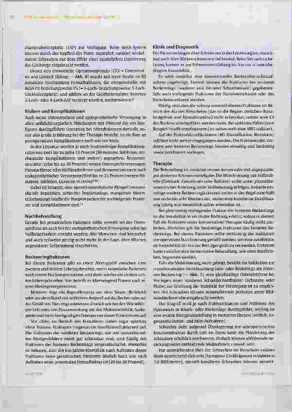 Vorschauseite 6: Frakturen der Wirbelkörper, der Oberschenkel und des Beckenrings