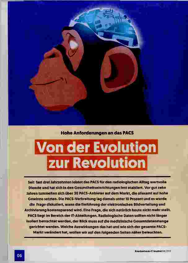 Vorschauseite 1: Von der Evolution zur Revolution