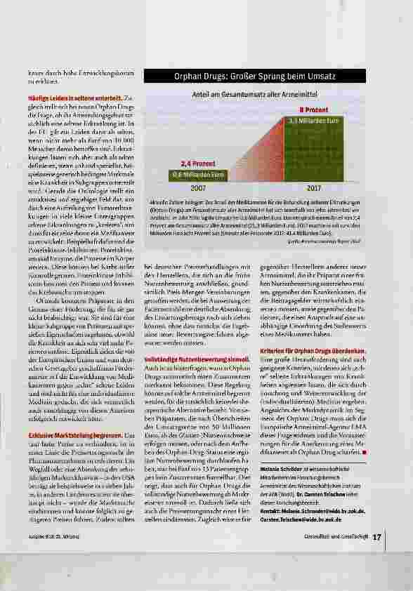 Vorschauseite 2: Lieblinge der Pharmabranche