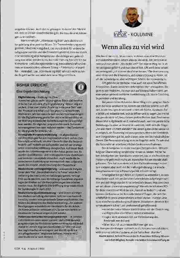 Vorschauseite 2: Ein Jahr „Abenteuer Agilität