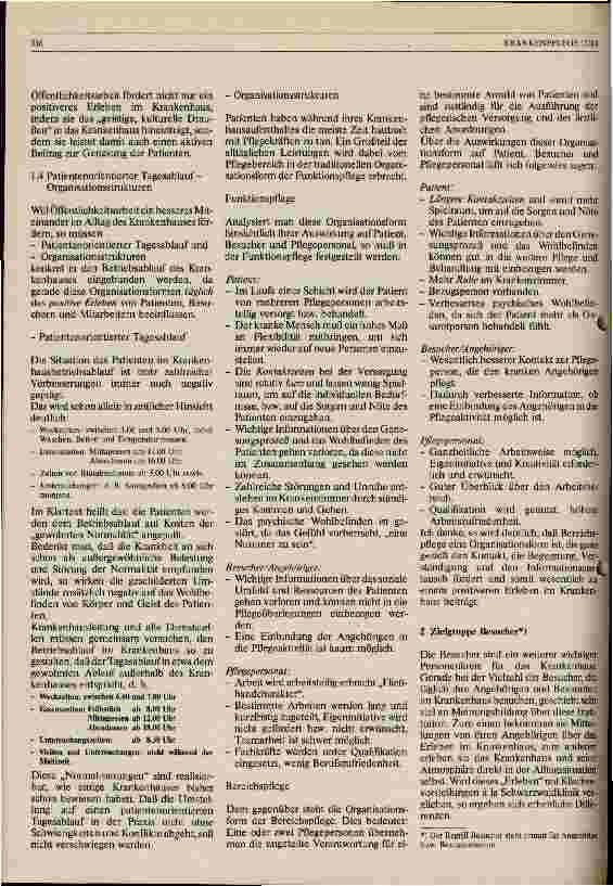 Vorschauseite 4: Krankenhaus-Öffentlichkeit(s)-Arbeit Anmerkungen eines Insiders