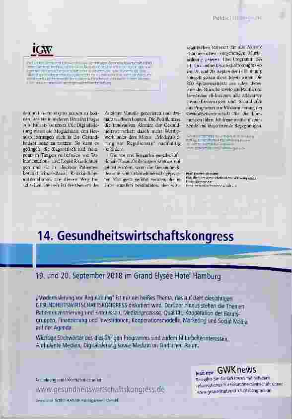 Vorschauseite 2: Mut zum Management