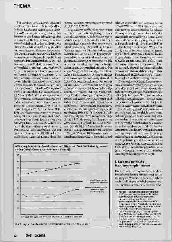 Vorschauseite 6: Die Grundsicherung im Alter im Zusammenspiel mit der Rentenversicherung