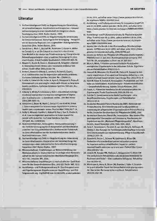 Vorschauseite 3: Die pädagogische Dimension in den Gesundheitsberufen