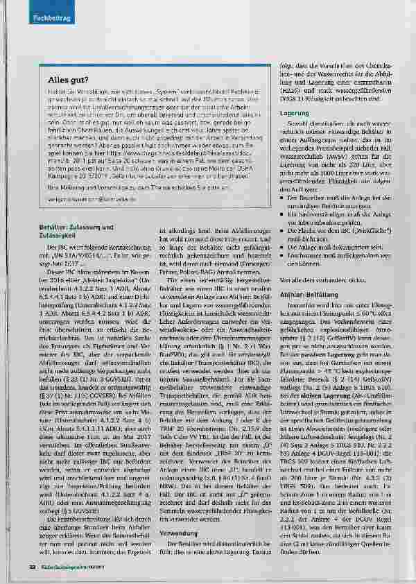 Vorschauseite 3: Gar nicht so einfach