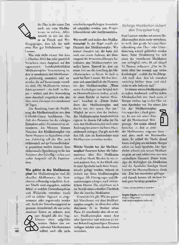Vorschauseite 3: Alle Medikamente sicher im Blick