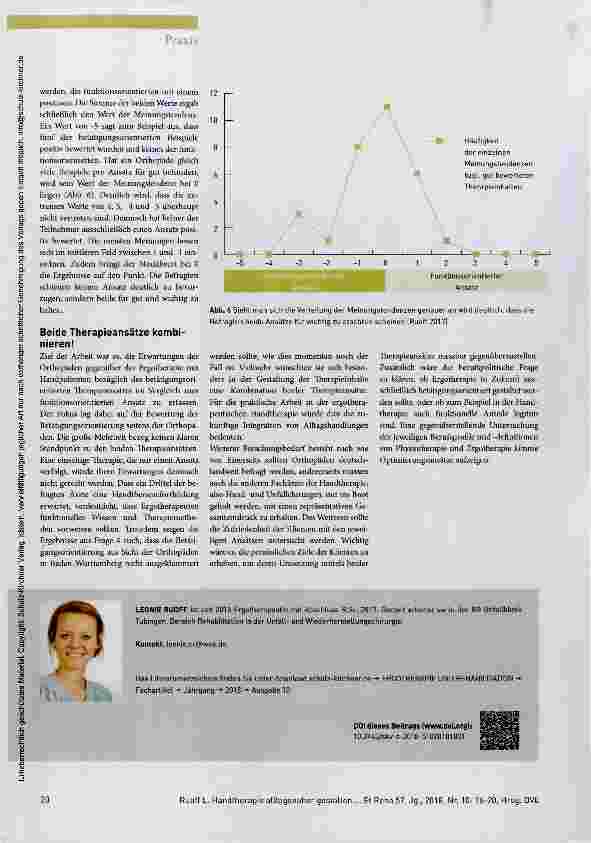Vorschauseite 5: Handtherapie alltagsnaher gestalten