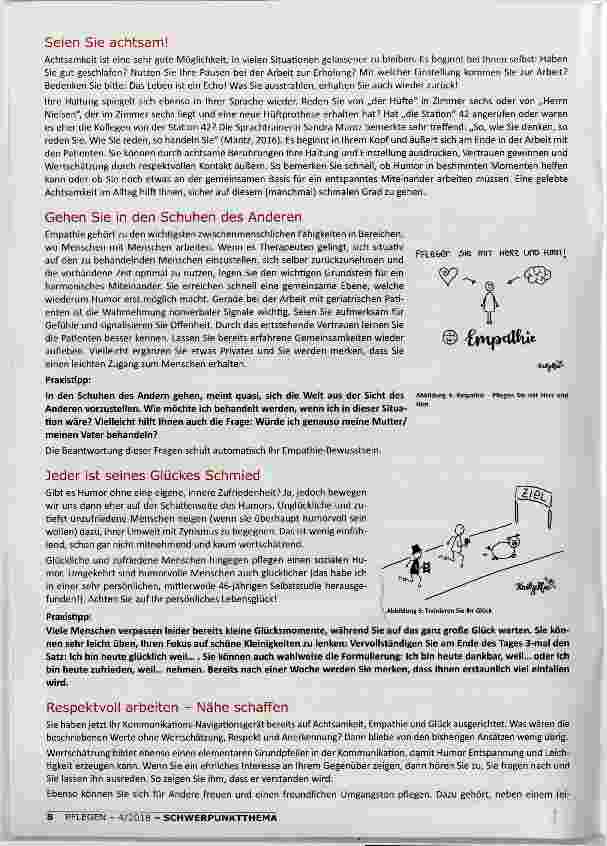 Vorschauseite 3: PFLEGE DEINEN HUMOR