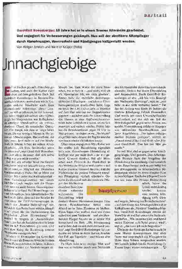 Vorschauseite 2: Der Unnachgiebige
