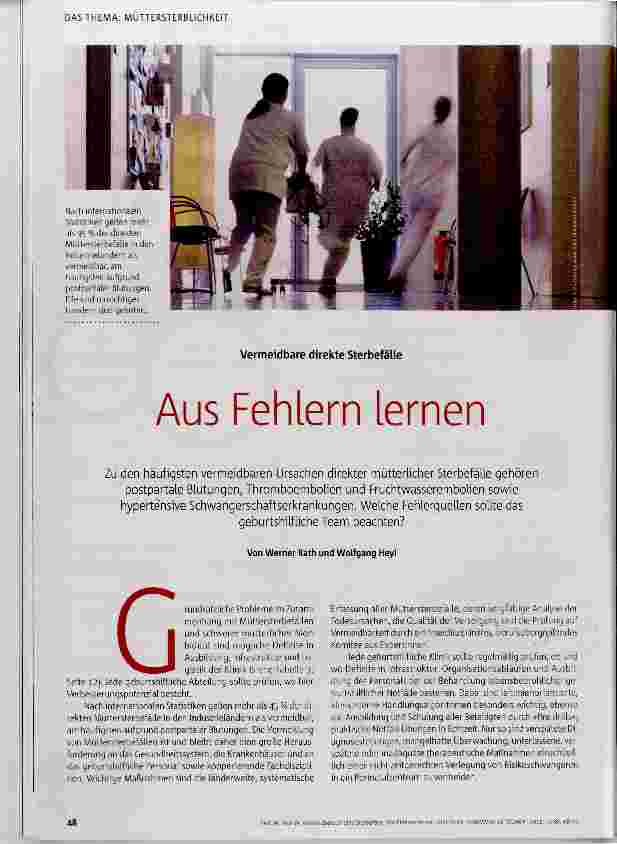 Vorschauseite 1: Aus Fehlern lernen