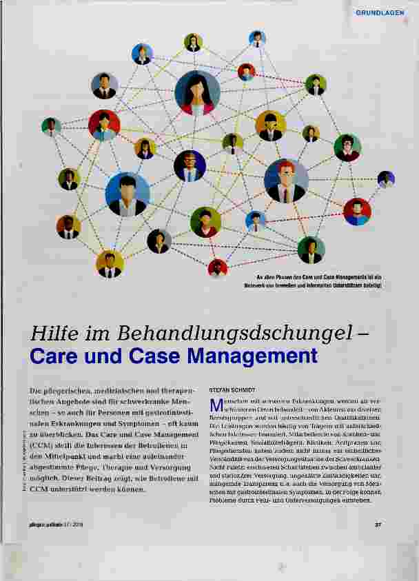 Vorschauseite 1: Hilfe im Behandlungsdschungel Care und Case Management