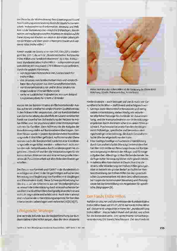 Vorschauseite 3: Vom Aktionsprogramm über die Bundesinitiative zur Bundesstiftung Frühe Hilfen