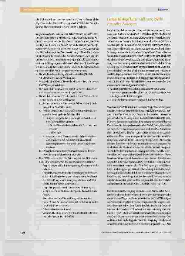 Vorschauseite 4: Vom Aktionsprogramm über die Bundesinitiative zur Bundesstiftung Frühe Hilfen