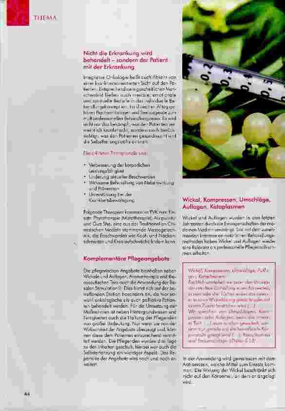 Vorschauseite 2: NATURHEILKUNDE Integrative Onkologie